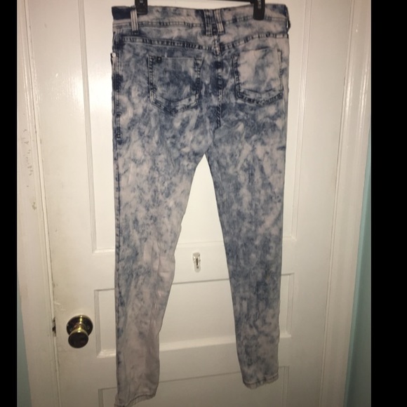 Acid Wash Skinny Jeans - Picture 2 of 2